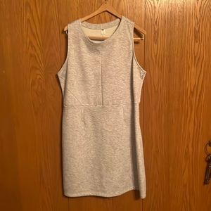 Old Navy gray dress.